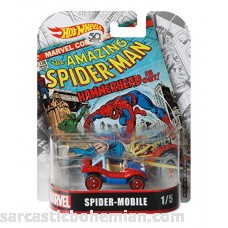 Hot Wheels Spider-Mobile Vehicle 164 Scale B0777STPDH